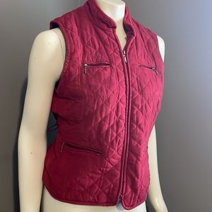 Women’s Croft & Barrow quilted vest size medium